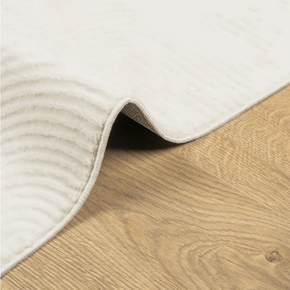 vidaXL Rug IZA Short Pile Scandinavian Look Cream 160x230 cm - Giant Lobelia