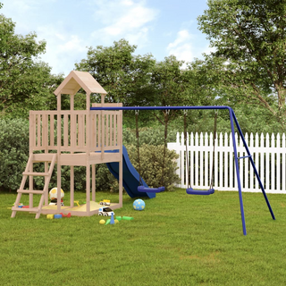 Outdoor Playset Solid Wood Pine - Giant Lobelia