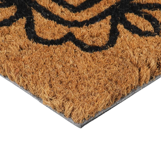 Door Mat Natural 40x60 cm Tufted Coir - Giant Lobelia