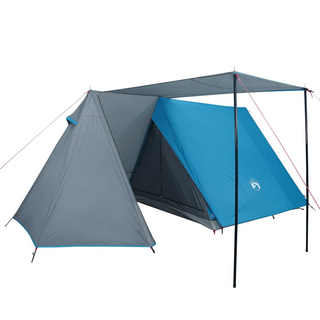 Camping Tent 3-Person Blue Waterproof - Giant Lobelia