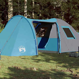 Camping Tent 6-Person Blue Waterproof - Giant Lobelia