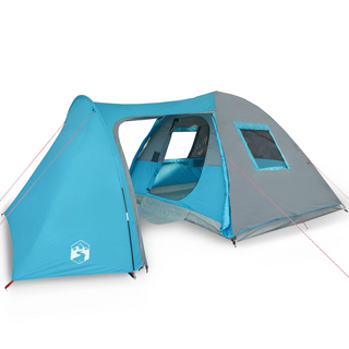 Camping Tent 6-Person Blue Waterproof - Giant Lobelia