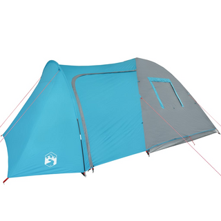 Camping Tent 6-Person Blue Waterproof - Giant Lobelia