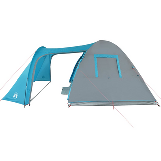 Camping Tent 6-Person Blue Waterproof - Giant Lobelia