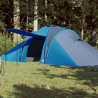 Camping Tent 6-Person Blue Waterproof - Giant Lobelia