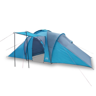 Camping Tent 6-Person Blue Waterproof - Giant Lobelia