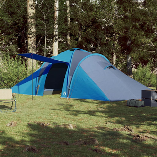 Camping Tent 6-Person Blue Waterproof - Giant Lobelia