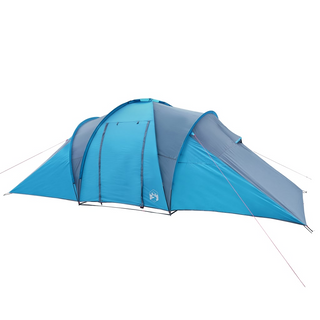 Camping Tent 6-Person Blue Waterproof - Giant Lobelia