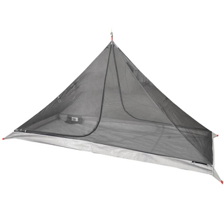 vidaXL Camping Tent 1-Person Grey and Orange Waterproof