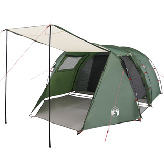 Camping Tent 4-Person Green Waterproof - Giant Lobelia