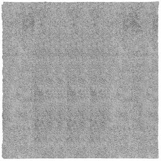 Shaggy Rug PAMPLONA High Pile Modern Grey 240x240 cm - Giant Lobelia