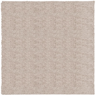 Shaggy Rug PAMPLONA High Pile Modern Beige 240x240 cm - Giant Lobelia