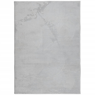 Rug IZA Short Pile Scandinavian Look Grey 200x280 cm - Giant Lobelia