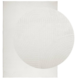 Rug IZA Short Pile Scandinavian Look Cream 200x280 cm - Giant Lobelia