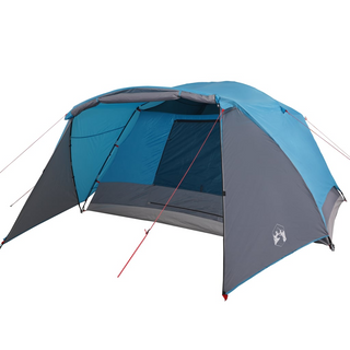 Camping Tent 6-Person Blue Waterproof - Giant Lobelia