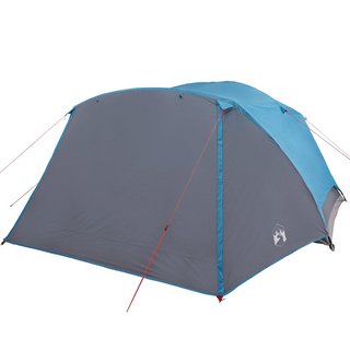 Camping Tent 6-Person Blue Waterproof - Giant Lobelia