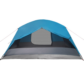 Camping Tent 6-Person Blue Waterproof - Giant Lobelia