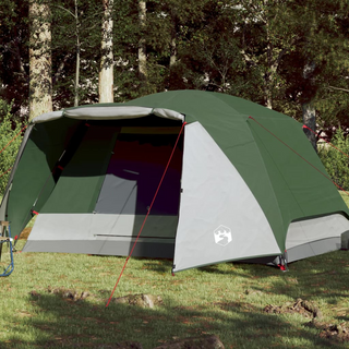 Camping Tent 6-Person Green Waterproof - Giant Lobelia