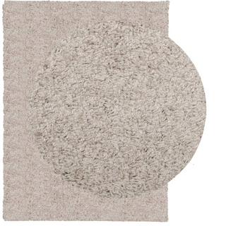 vidaXL Shaggy Rug High Pile Modern Beige 300x400 cm - Giant Lobelia