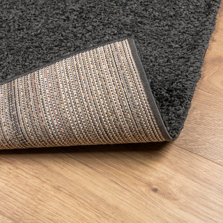 vidaXL Shaggy Rug High Pile Modern Anthracite 80x200 cm - Giant Lobelia