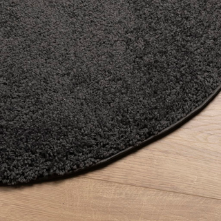 vidaXL Shaggy Rug High Pile Modern Anthracite Ã˜ 280 cm - Giant Lobelia