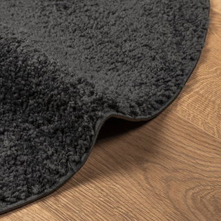 vidaXL Shaggy Rug High Pile Modern Anthracite Ã˜ 280 cm - Giant Lobelia