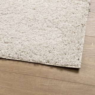 vidaXL Shaggy Rug High Pile Modern Cream 160x230 cm - Giant Lobelia