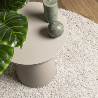 vidaXL Shaggy Rug High Pile Modern Cream 160x230 cm - Giant Lobelia