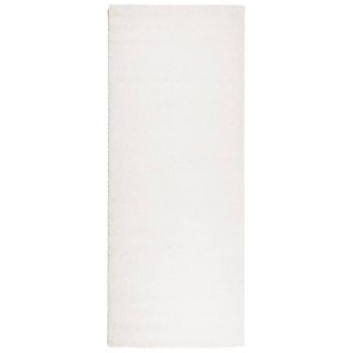 vidaXL Shaggy Rug High Pile Modern Cream 80x200 cm - Giant Lobelia