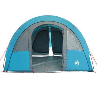 Camping Tent 4-Person Blue Waterproof - Giant Lobelia