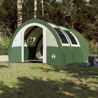 Camping Tent 4-Person Green Waterproof - Giant Lobelia