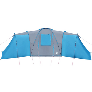 Camping Tent 12-Person Blue Waterproof - Giant Lobelia