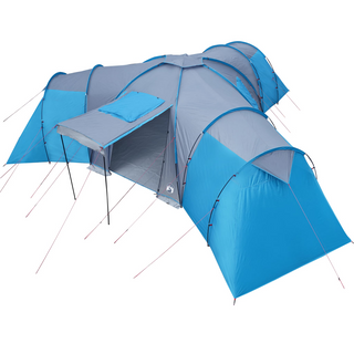 Camping Tent 12-Person Blue Waterproof - Giant Lobelia