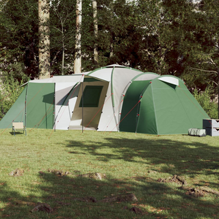 Camping Tent 12-Person Green Waterproof - Giant Lobelia