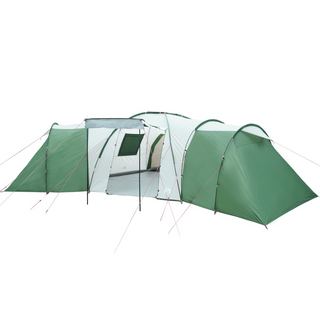 Camping Tent 12-Person Green Waterproof - Giant Lobelia