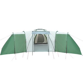 Camping Tent 12-Person Green Waterproof - Giant Lobelia