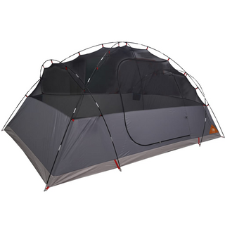 Camping Tent 8-Person Grey and Orange Waterproof - Giant Lobelia