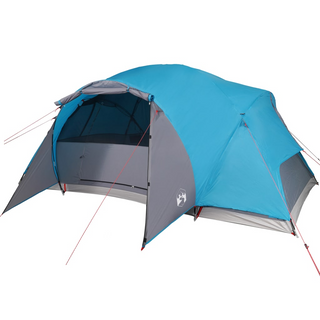 Camping Tent 8-Person Blue Waterproof - Giant Lobelia