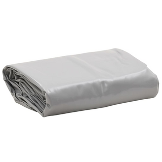 vidaXL Tarpaulin Grey 1x2.5 m 650 g/m² - Giant Lobelia