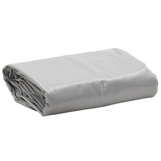 vidaXL Tarpaulin Grey Ø 4 m 650 g/m² - Giant Lobelia