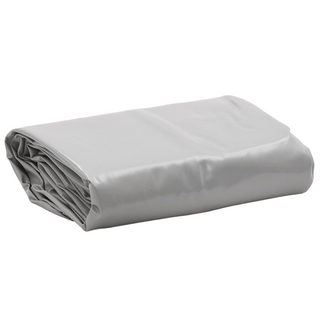 vidaXL Tarpaulin Grey Ø 5 m 650 g/m² - Giant Lobelia