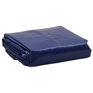 vidaXL Tarpaulin Blue Ø 2.6 m 650 g/m² - Giant Lobelia