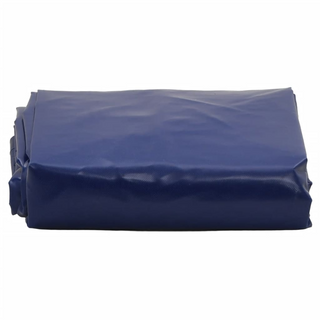 vidaXL Tarpaulin Blue Ø 2.6 m 650 g/m² - Giant Lobelia