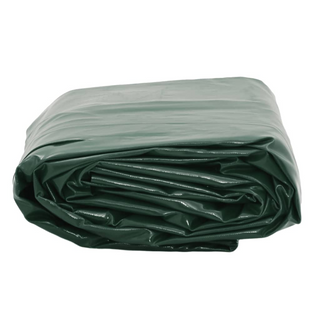 vidaXL Tarpaulin Green 4x5 m 650 g/m² - Giant Lobelia