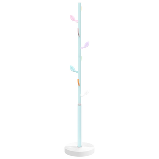 vidaXL Coat Stand Blue 172 cm Powder-coated Iron - Giant Lobelia