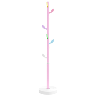 vidaXL Coat Stand Pink 172 cm Powder-coated Iron - Giant Lobelia