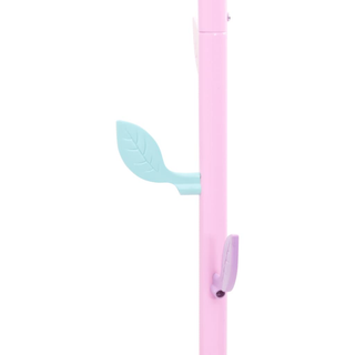 vidaXL Coat Stand Pink 172 cm Powder-coated Iron - Giant Lobelia