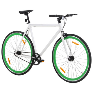 vidaXL Fixed Gear Bike White and Green 700c 51 cm - Giant Lobelia