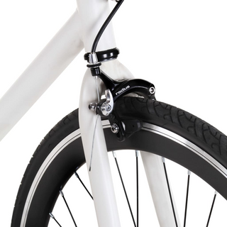 vidaXL Fixed Gear Bike White and Black 700c 51 cm - Giant Lobelia