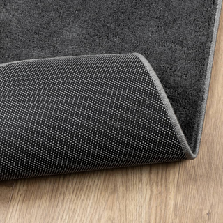 vidaXL Rug OVIEDO Short Pile Anthracite 80x200 cm - Giant Lobelia